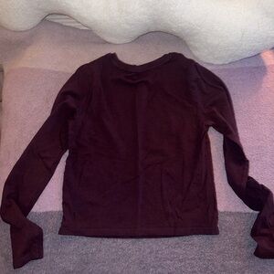 Old Navy cropped long sleeve top